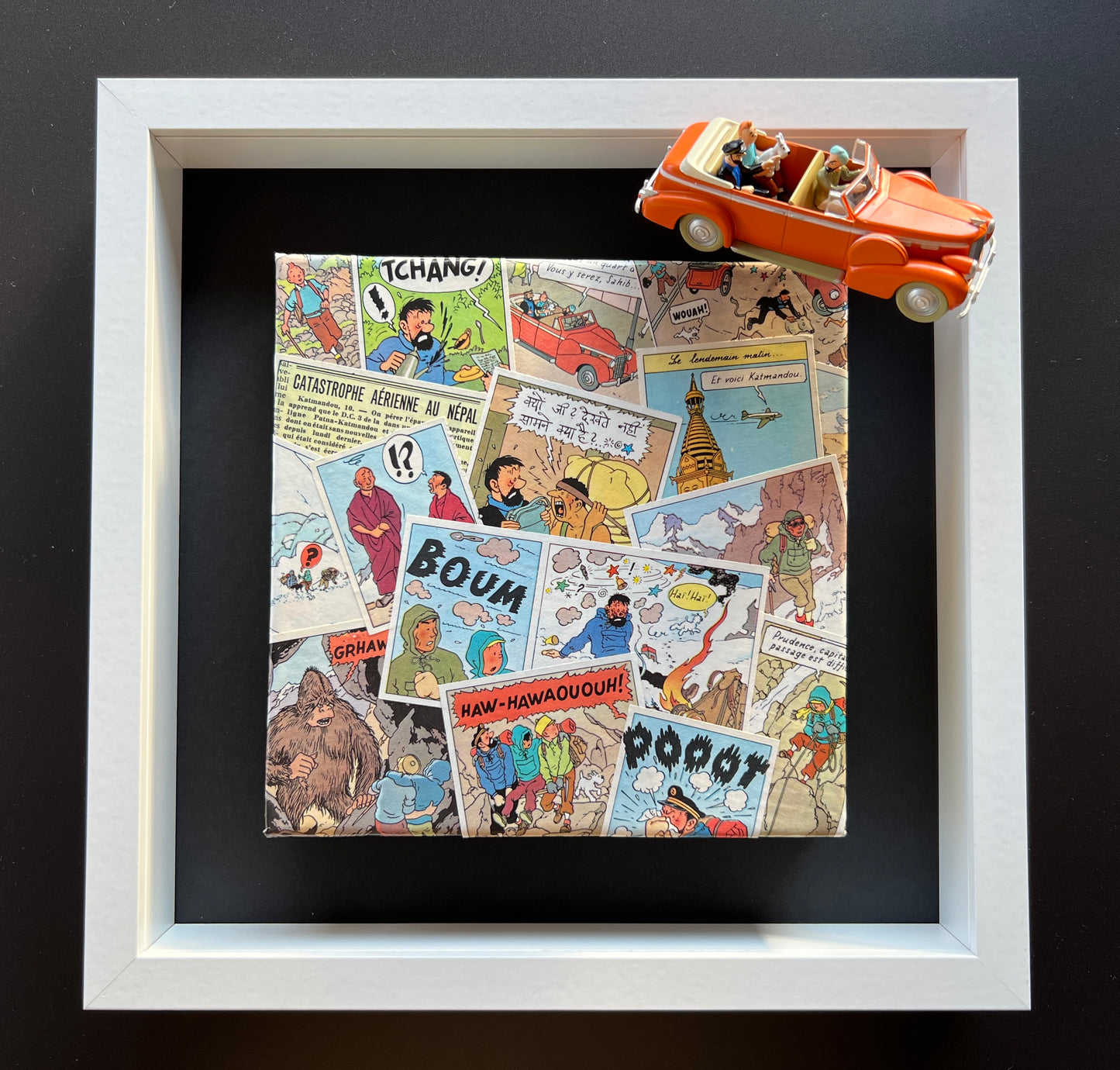 Cadres et Toiles (TINTIN AU TIBET)