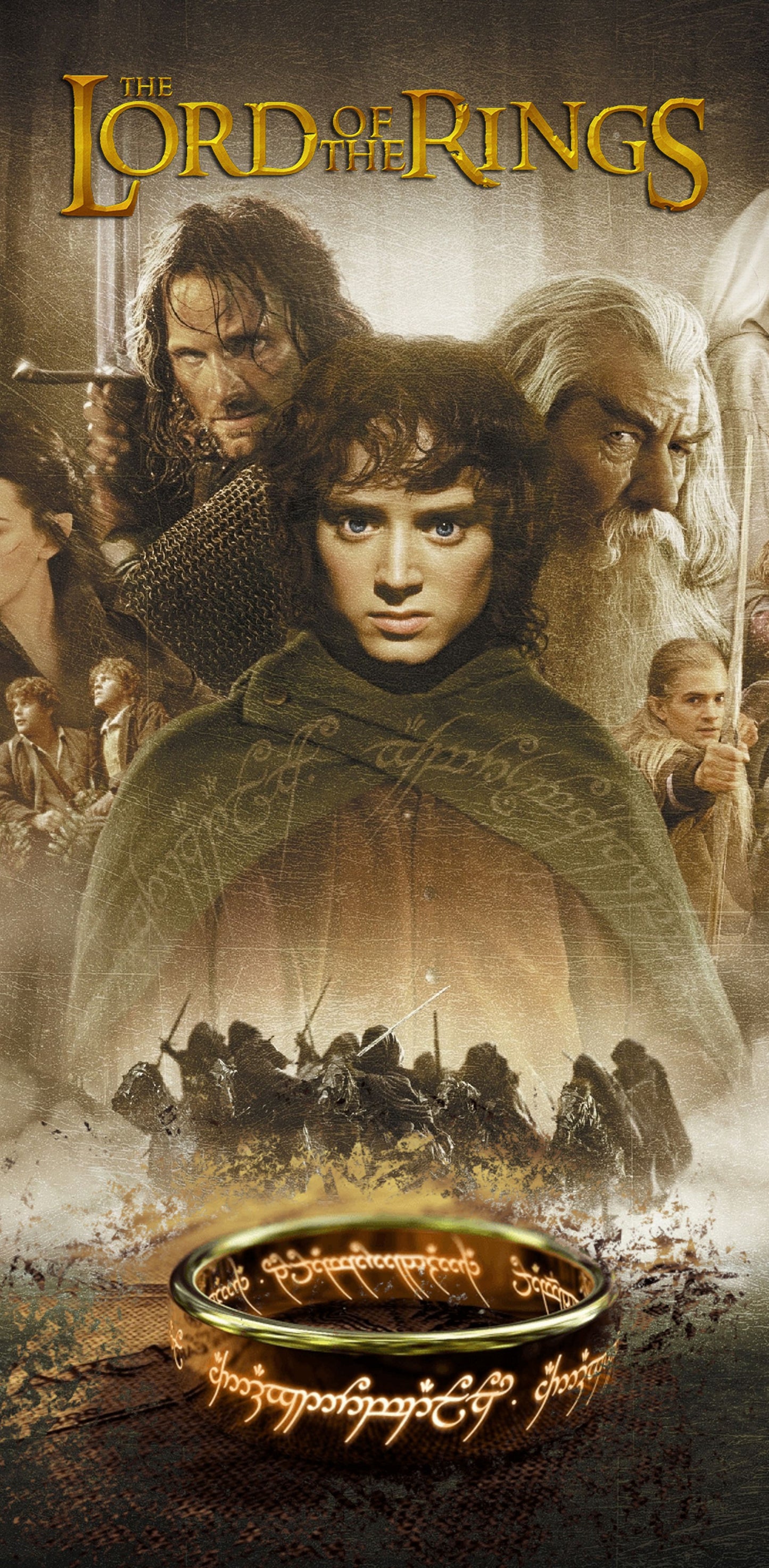 Cover Mat pour vitre flipper LORD OF THE RING