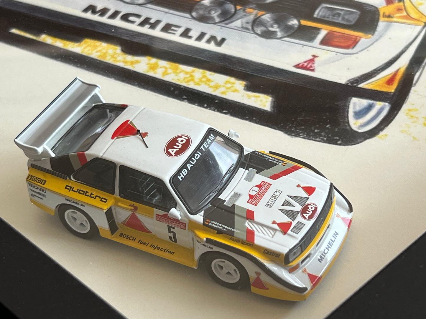 Vitrine (AUDI QUATTRO)