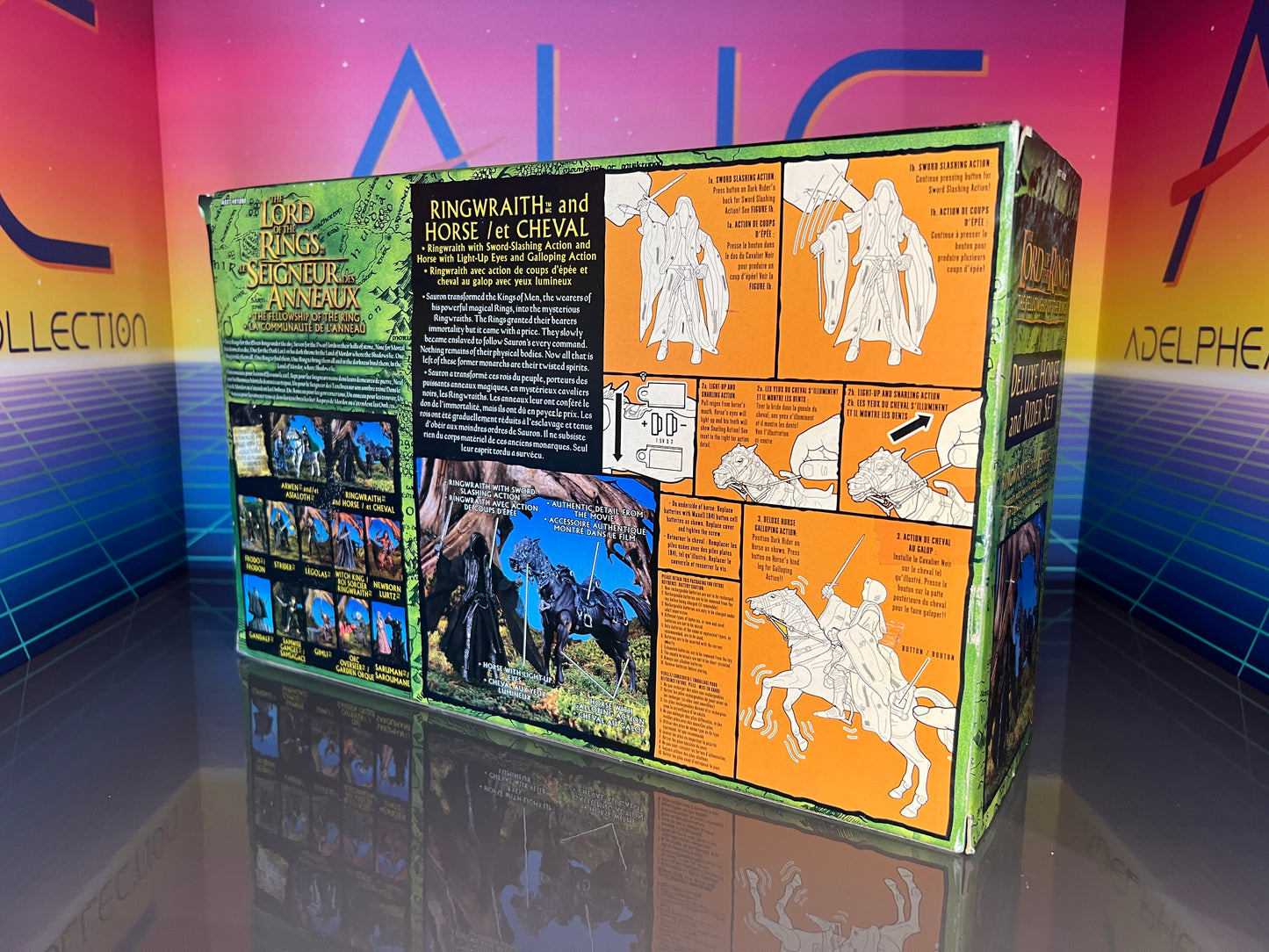 Nazgul (Ringwraith) et Cheval SEIGNEUR DES ANNEAUX