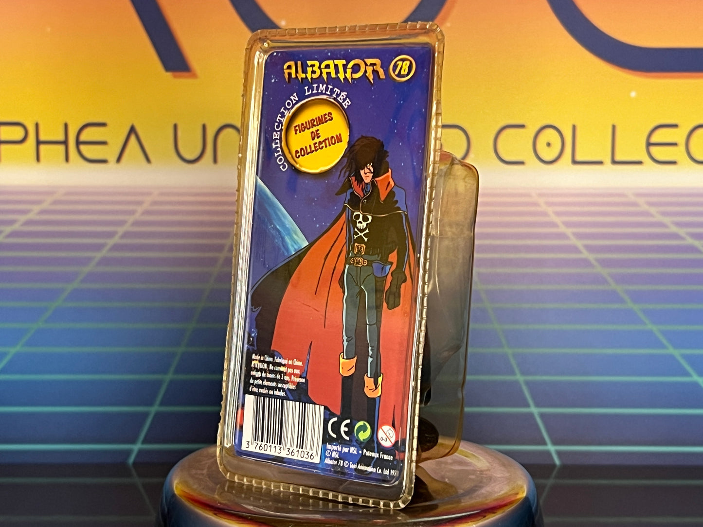 Figurines ALBATOR 78 Toei Animation 9cm (Version 2 Collection limité)