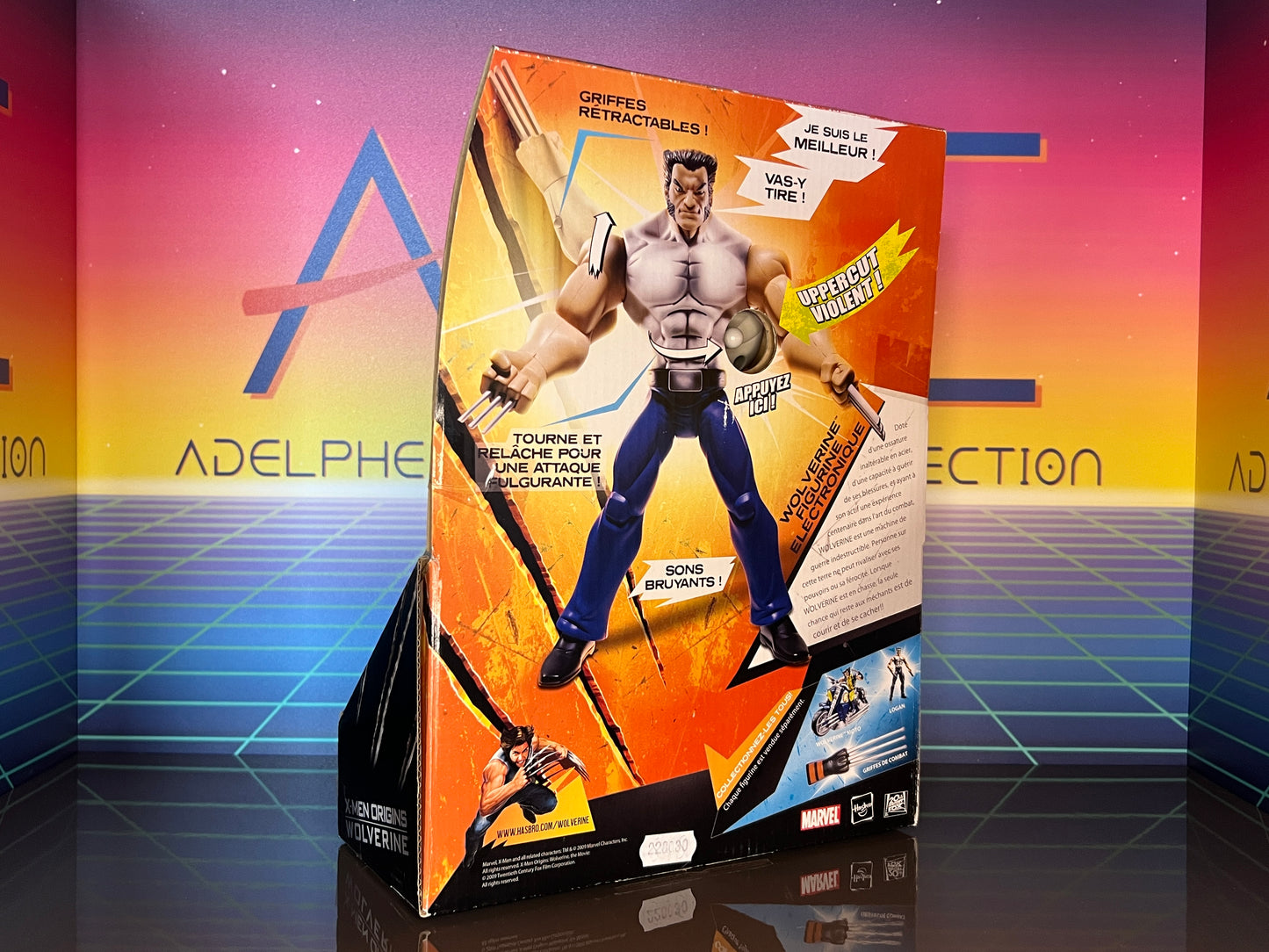 Figurine WOLVERINE 27cm HASBRO avec boîte