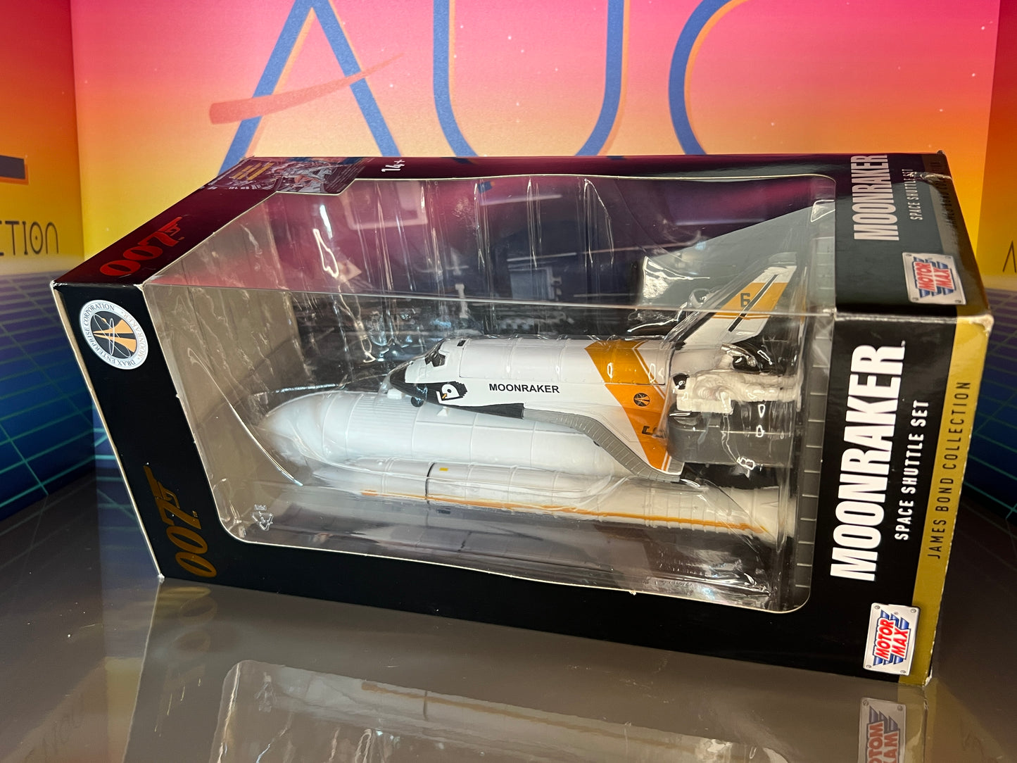 Set Space Shuttle James Bond Moonraker Motor Max 1979