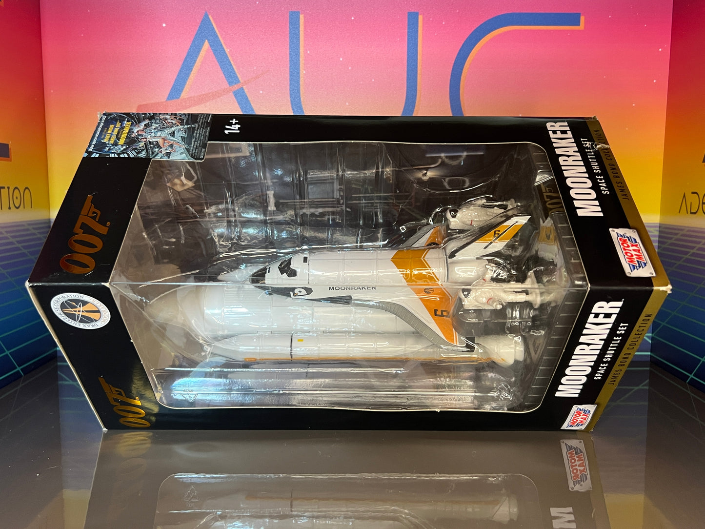 Set Space Shuttle James Bond Moonraker Motor Max 1979